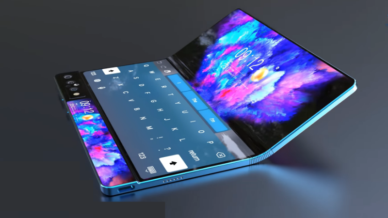 Beautiful-Galaxy-Fold-2-concept-triple-split-screen-108MP-flip